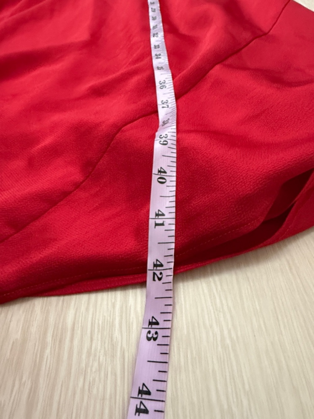 Anthropologie Hutch Elegant Red Midi Dress with Bow Accent - Picture 6 of 7